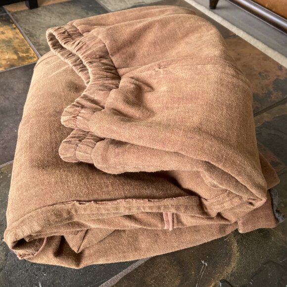 100% Cotton, Quilted, Warm Harem Pants, OS , cinamon color - Picture 9 of 11